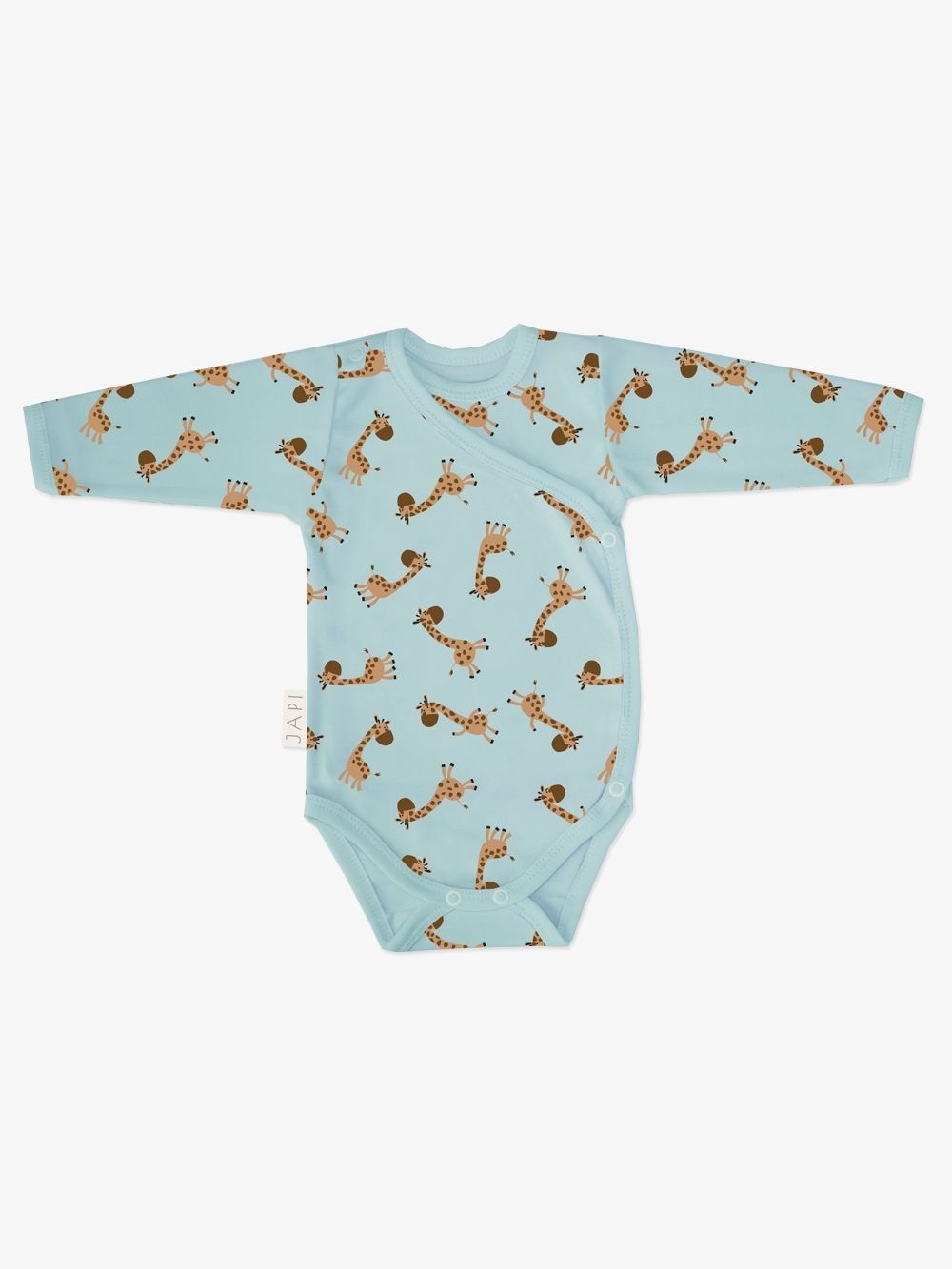 Body kapcsos  BABY GIRAFFE hosszú ujjú
