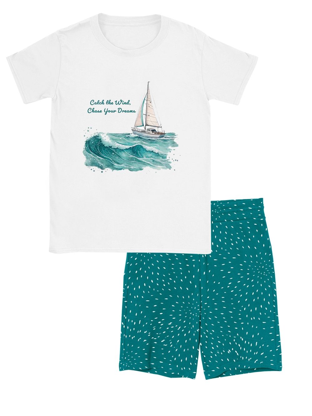 Férfi pizsama OCEAN WAVES