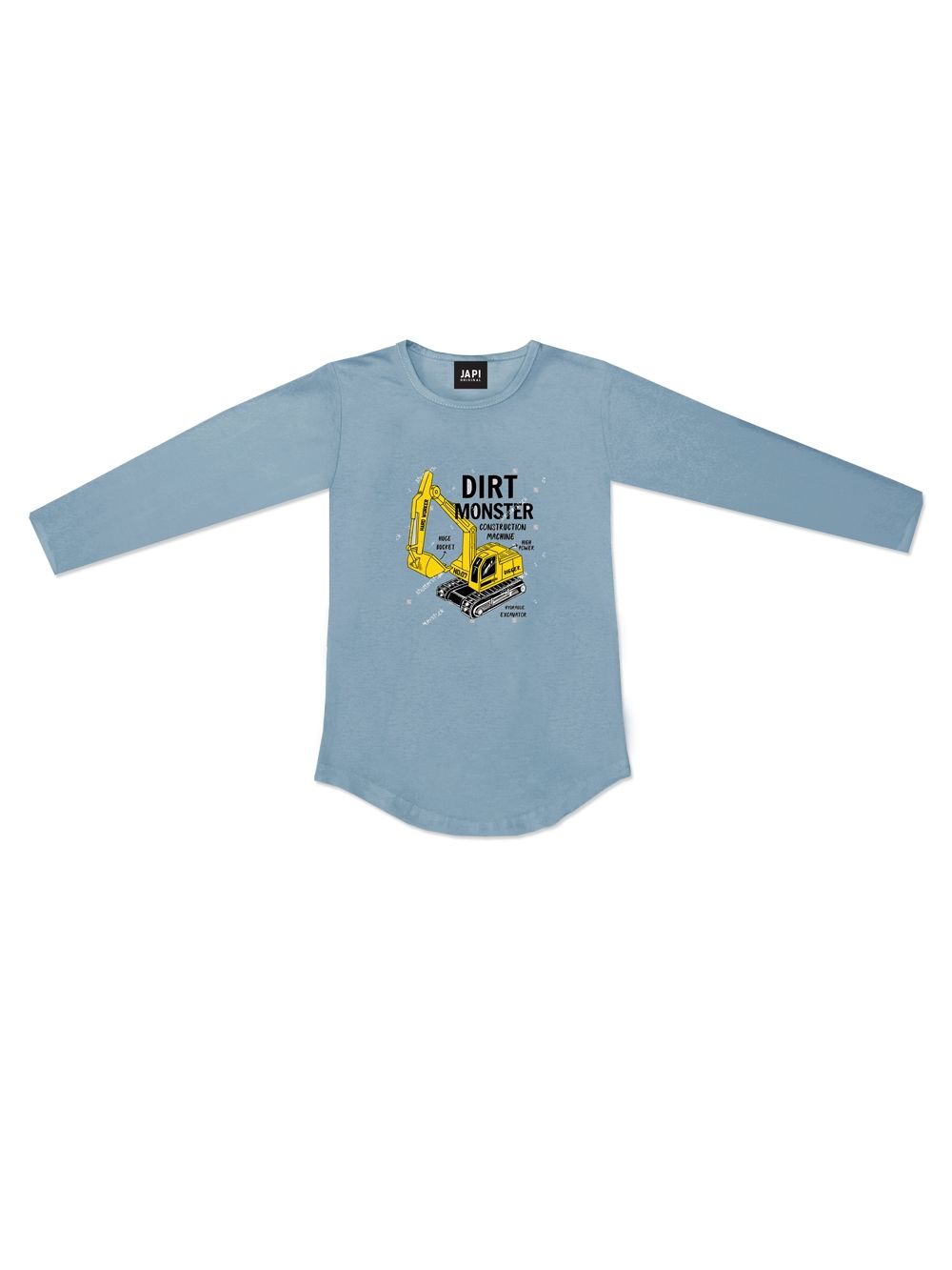 Fiú hosszú ujjú MONSTER póló