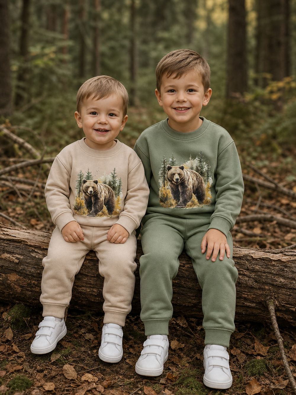 Fiú pulóver WOODLAND BEAR