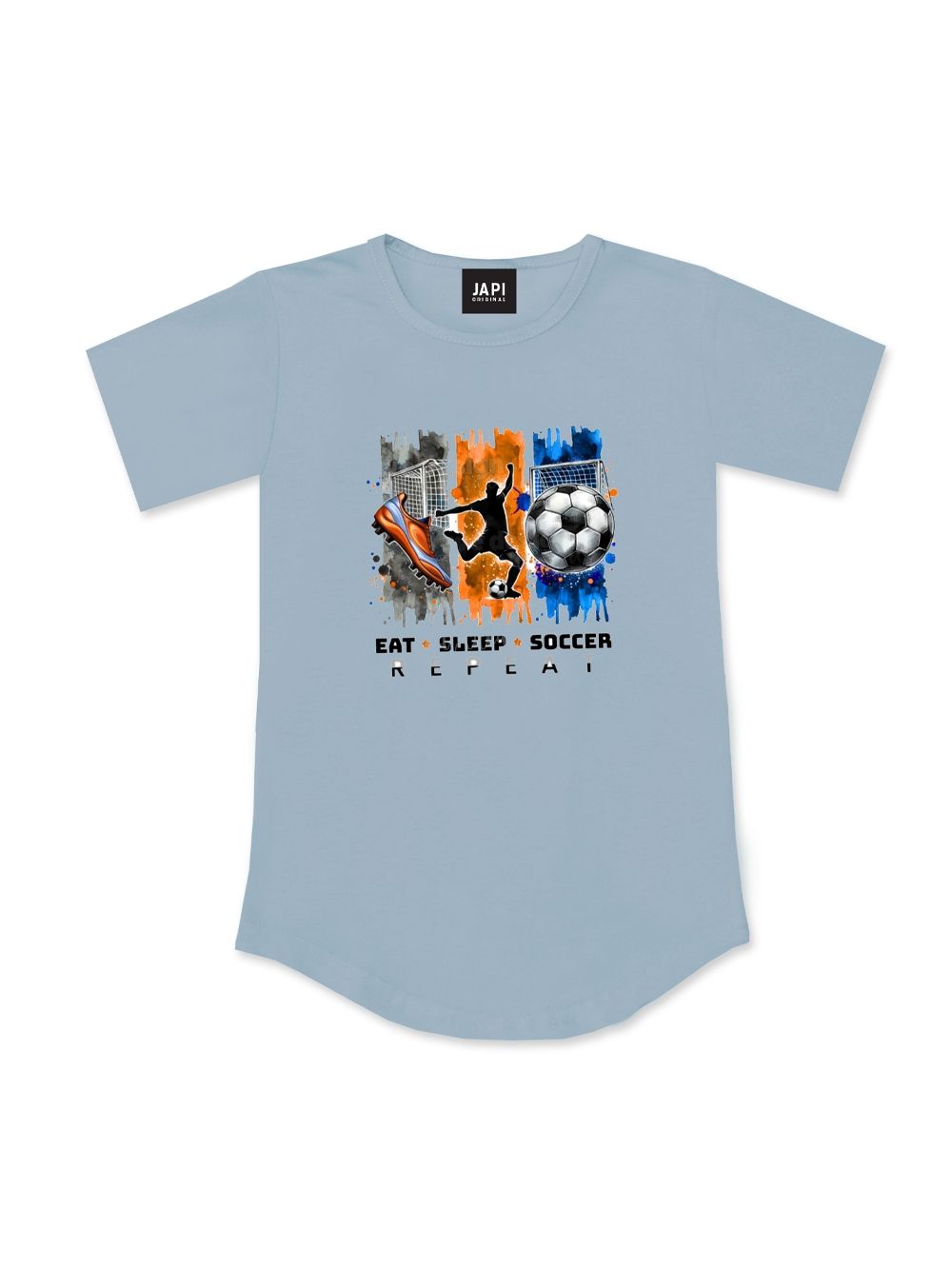 Fiú rövid ujjú FOOTBALL TIME póló