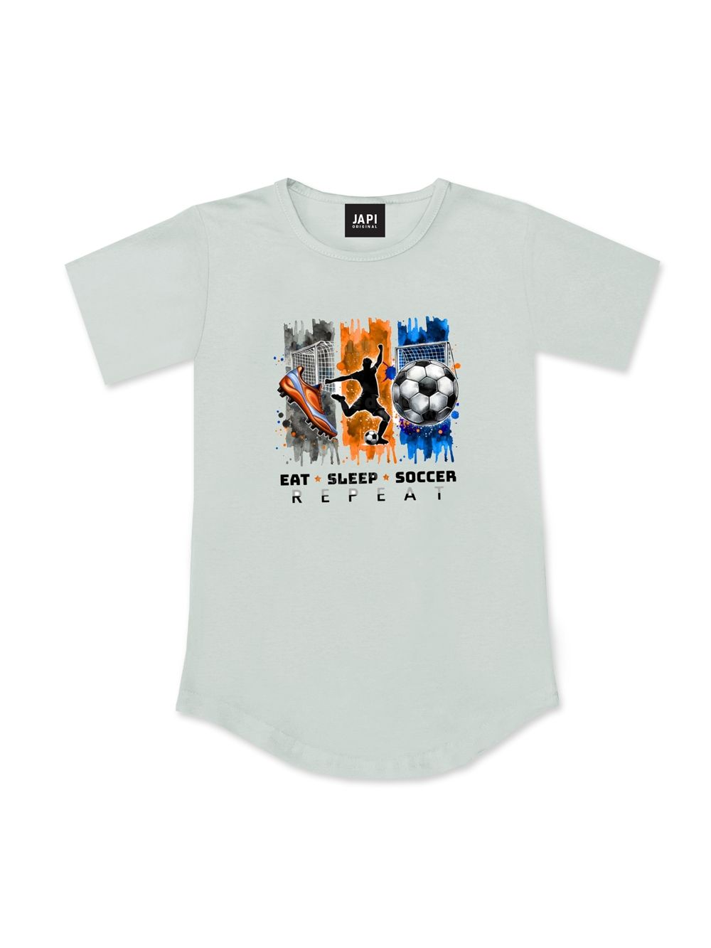 Fiú rövid ujjú FOOTBALL TIME póló