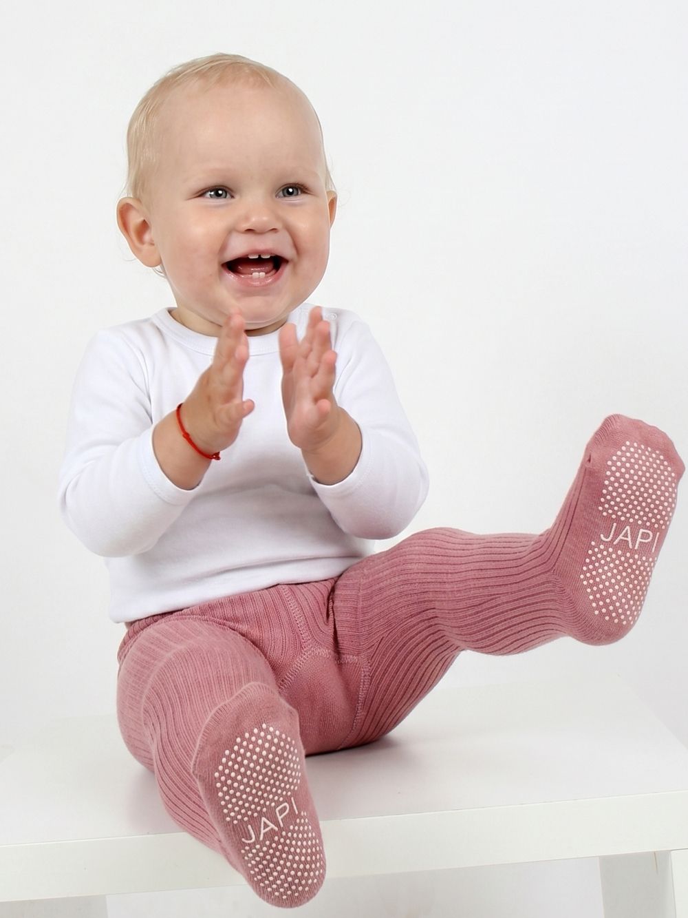 Gyerek harisnya csúszásgátló RIB SLIM