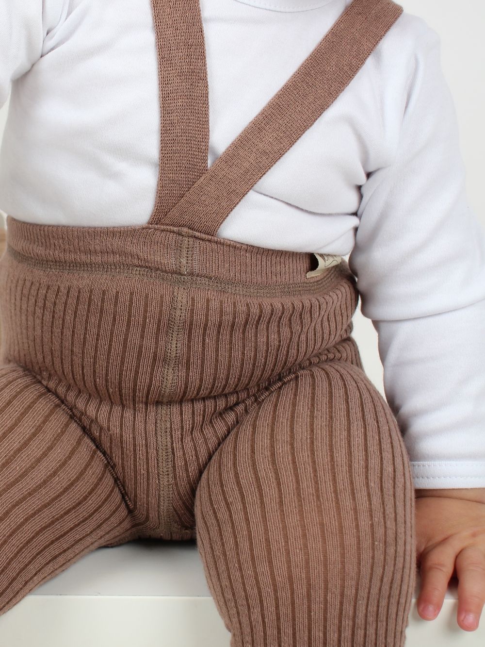 Gyerek harisnya pántokkal RIB SLIM