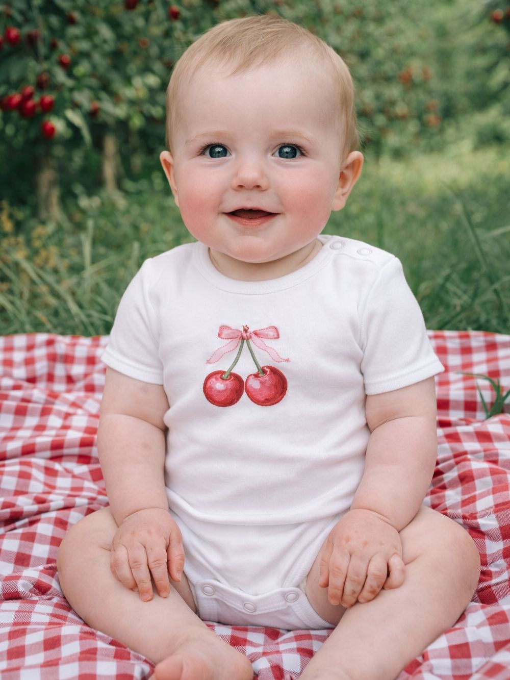 Gyerek rövid ujjú bodyk SWEET CHERRY
