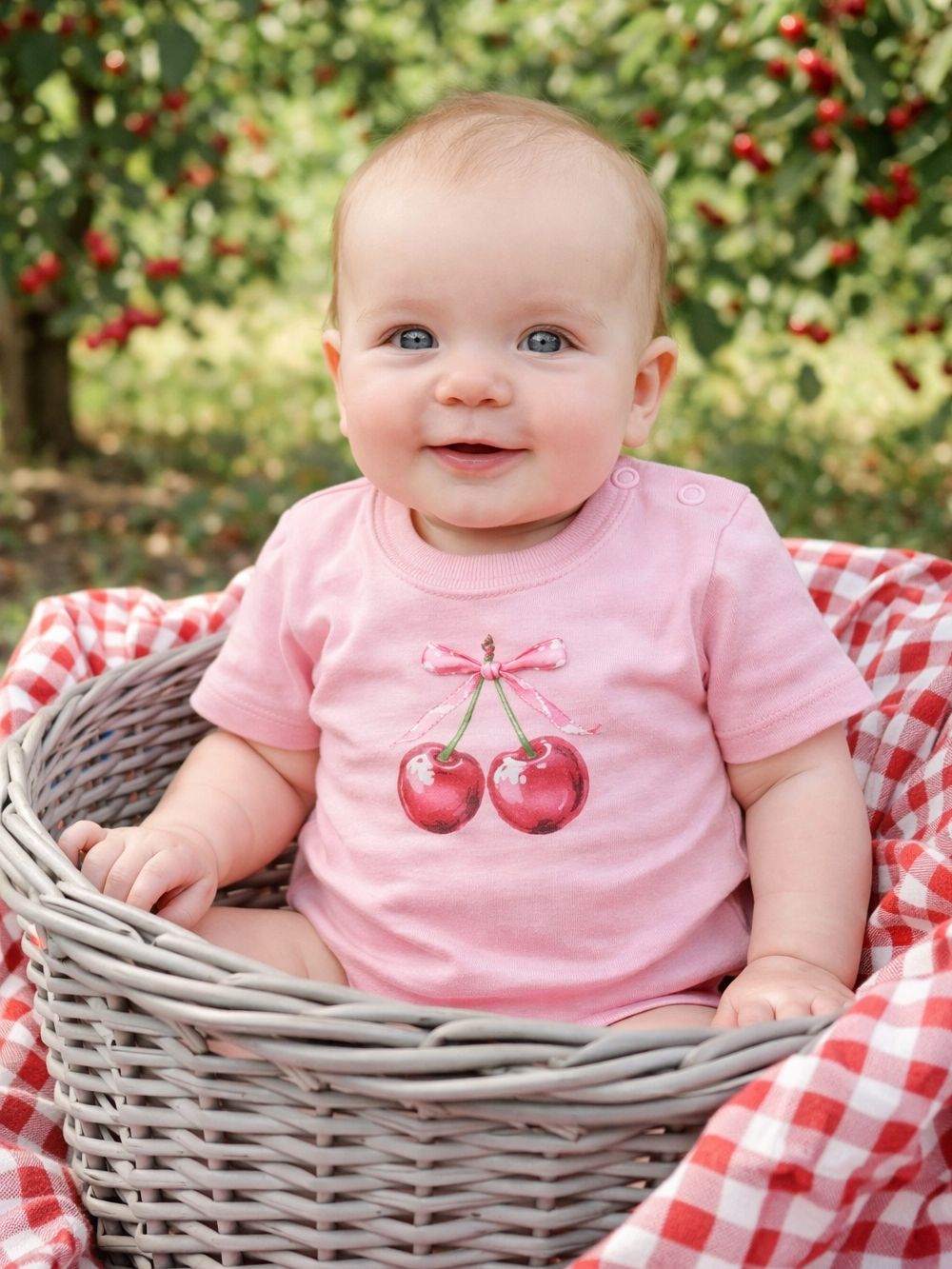 Gyerek rövid ujjú bodyk SWEET CHERRY