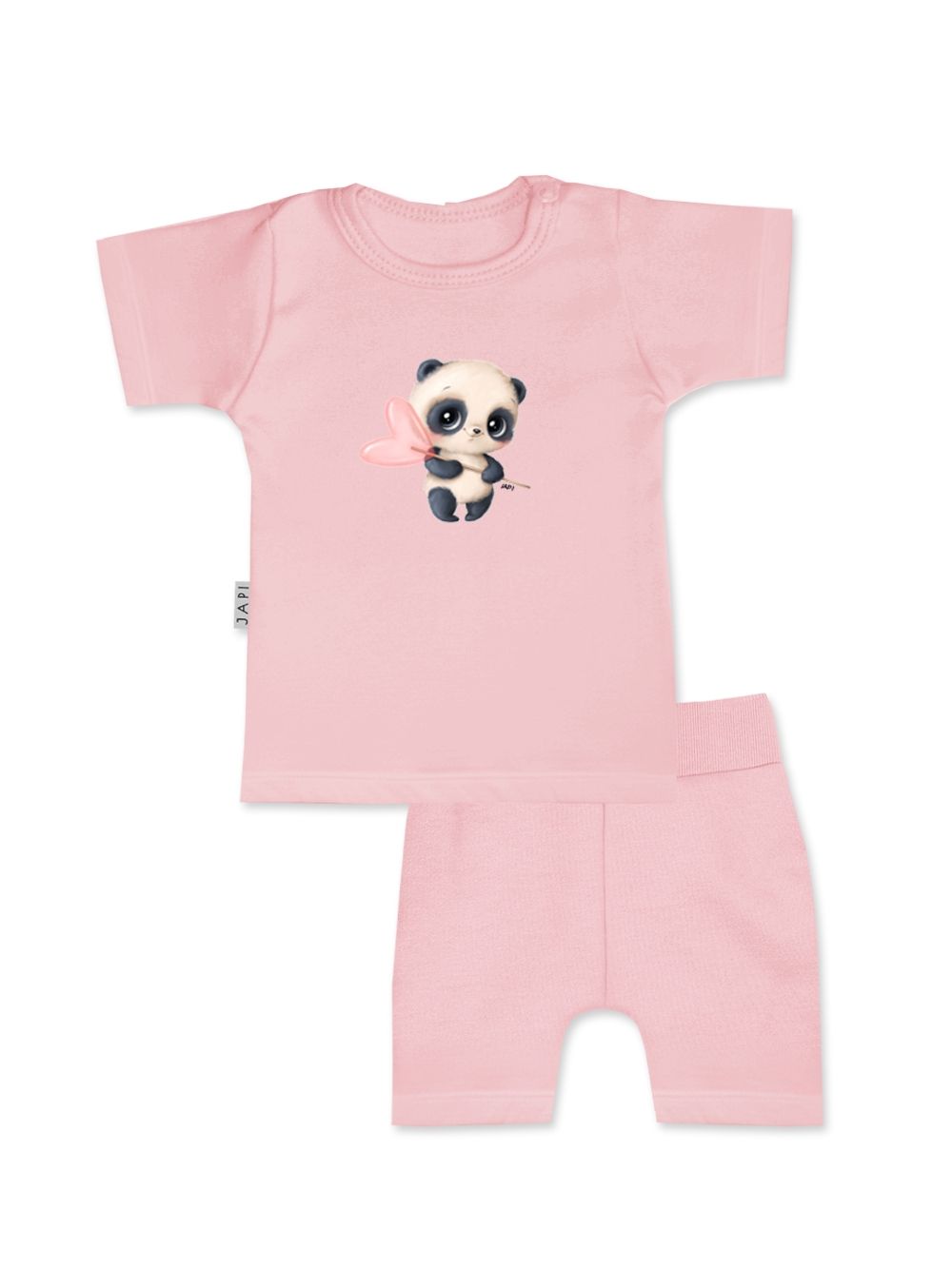 Gyerek szett póló + rövidnadrág SWEET PANDA