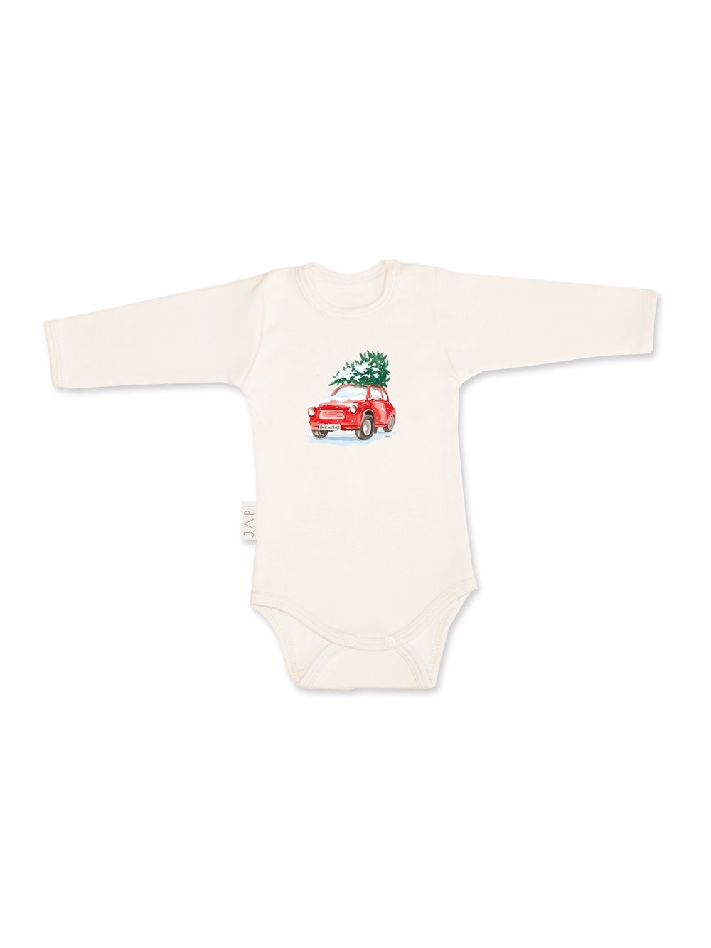 Gyermek hosszú ujjú bodyk CHRISTMAS CAR