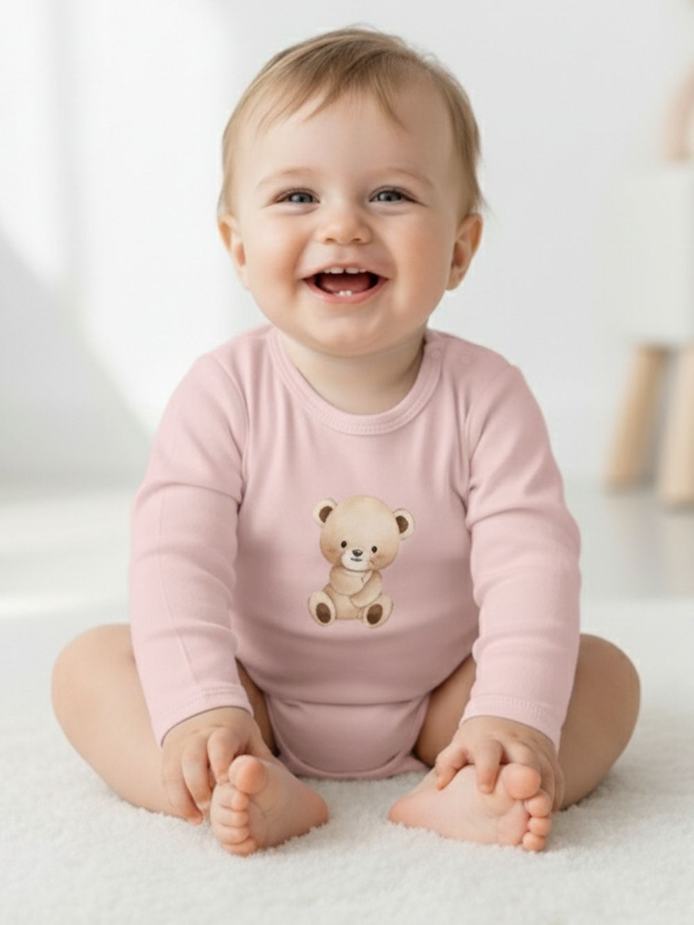 Gyermek hosszú ujjú bodyk  LITTLE TEDDY