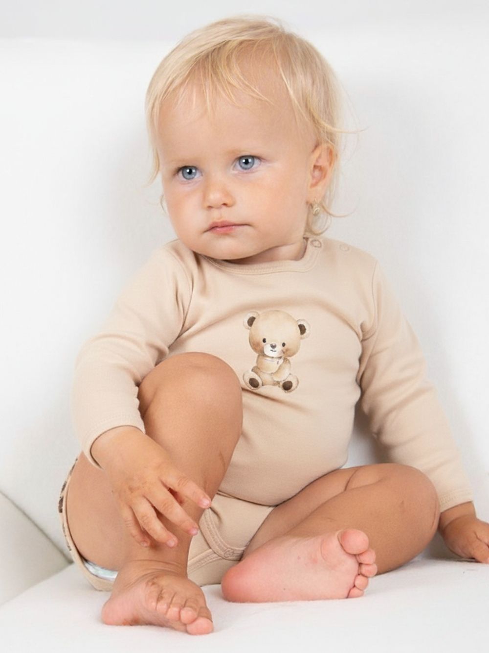 Gyermek hosszú ujjú bodyk  LITTLE TEDDY