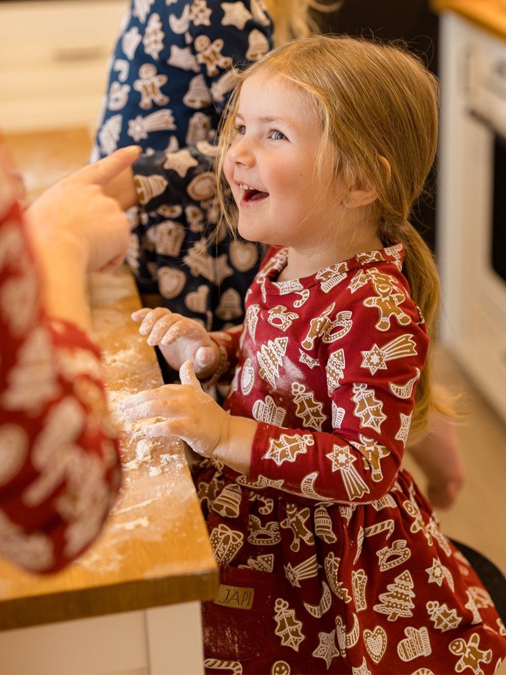 Hosszú ujjú ruha GINGERBREAD