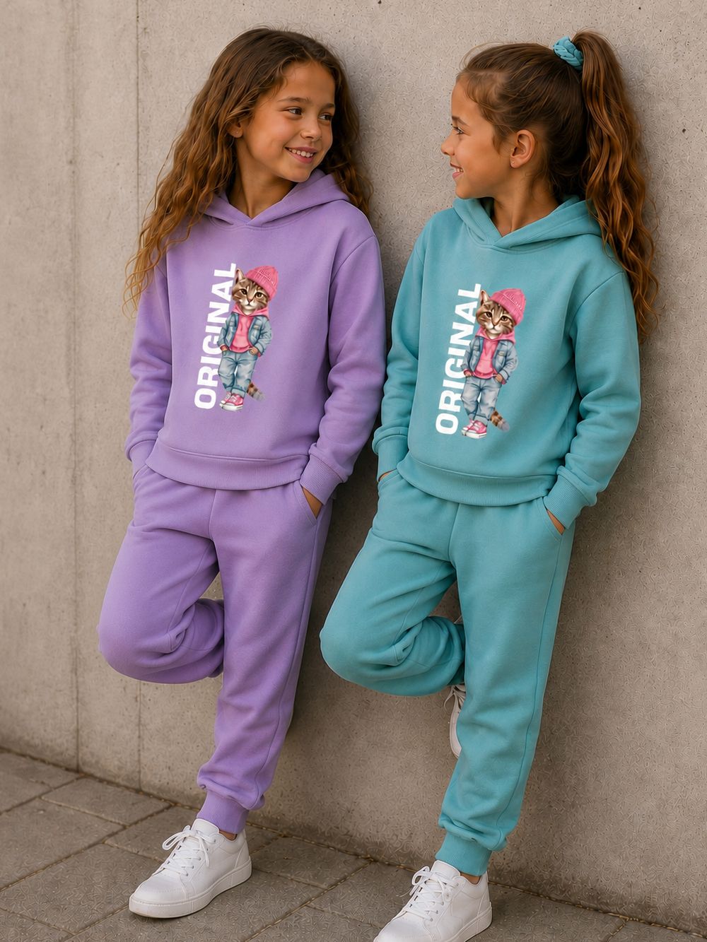 Lány melegítőnadrágo 1SZ GIRLS COLORS