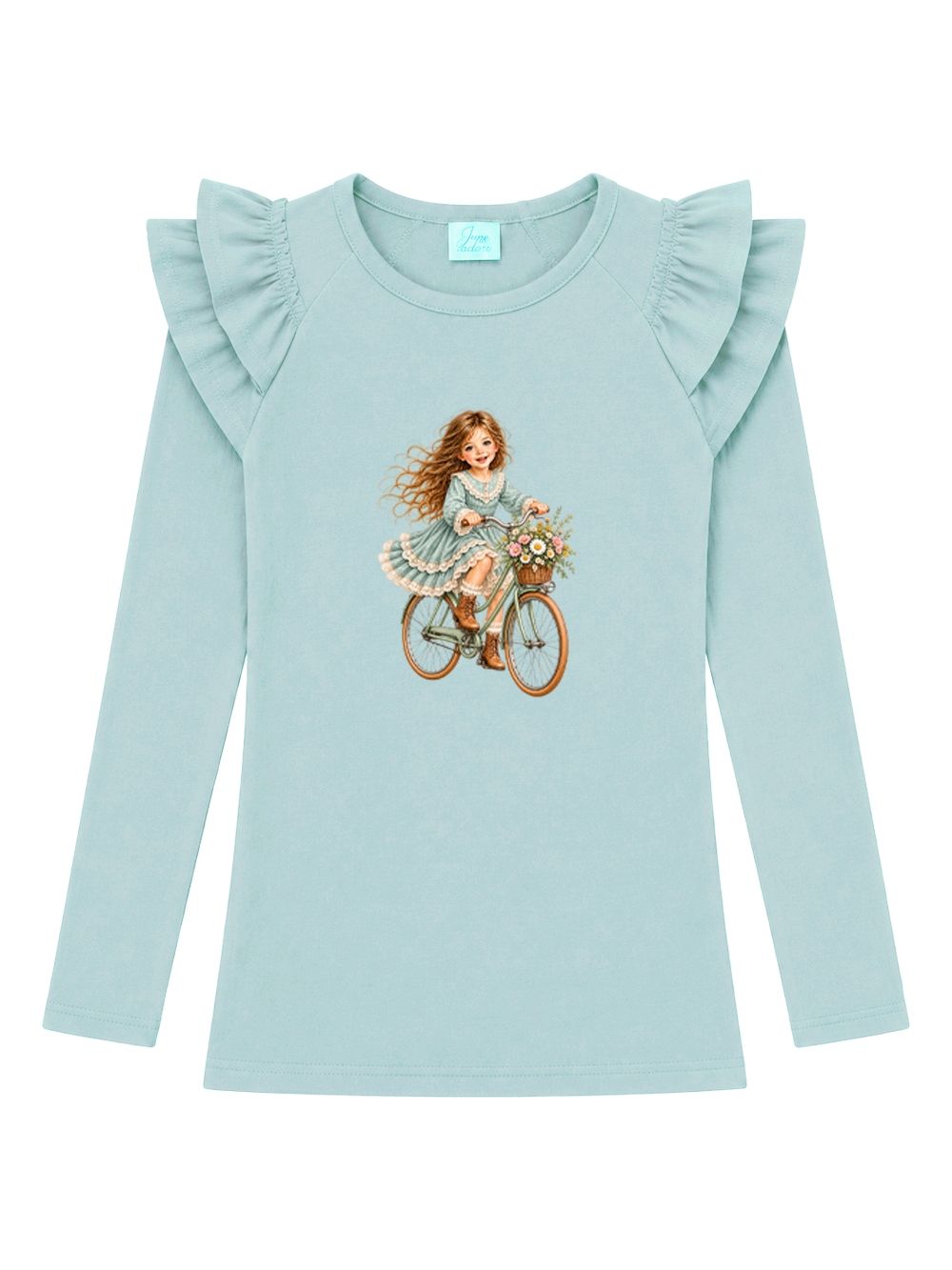 Lányka hosszú ujjú póló VINTAGE RIDE