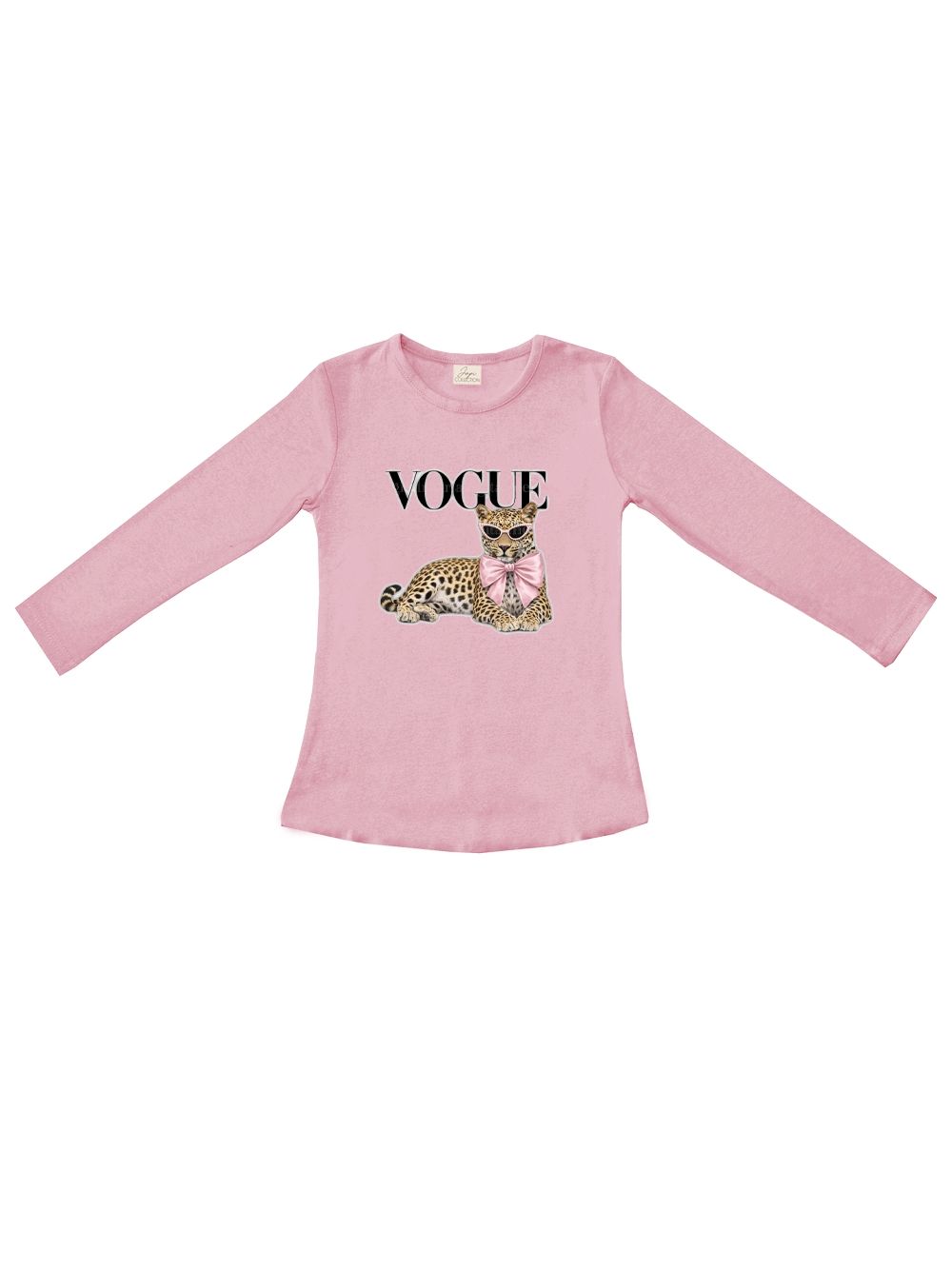 Lányka hosszú ujjú póló VOGUE