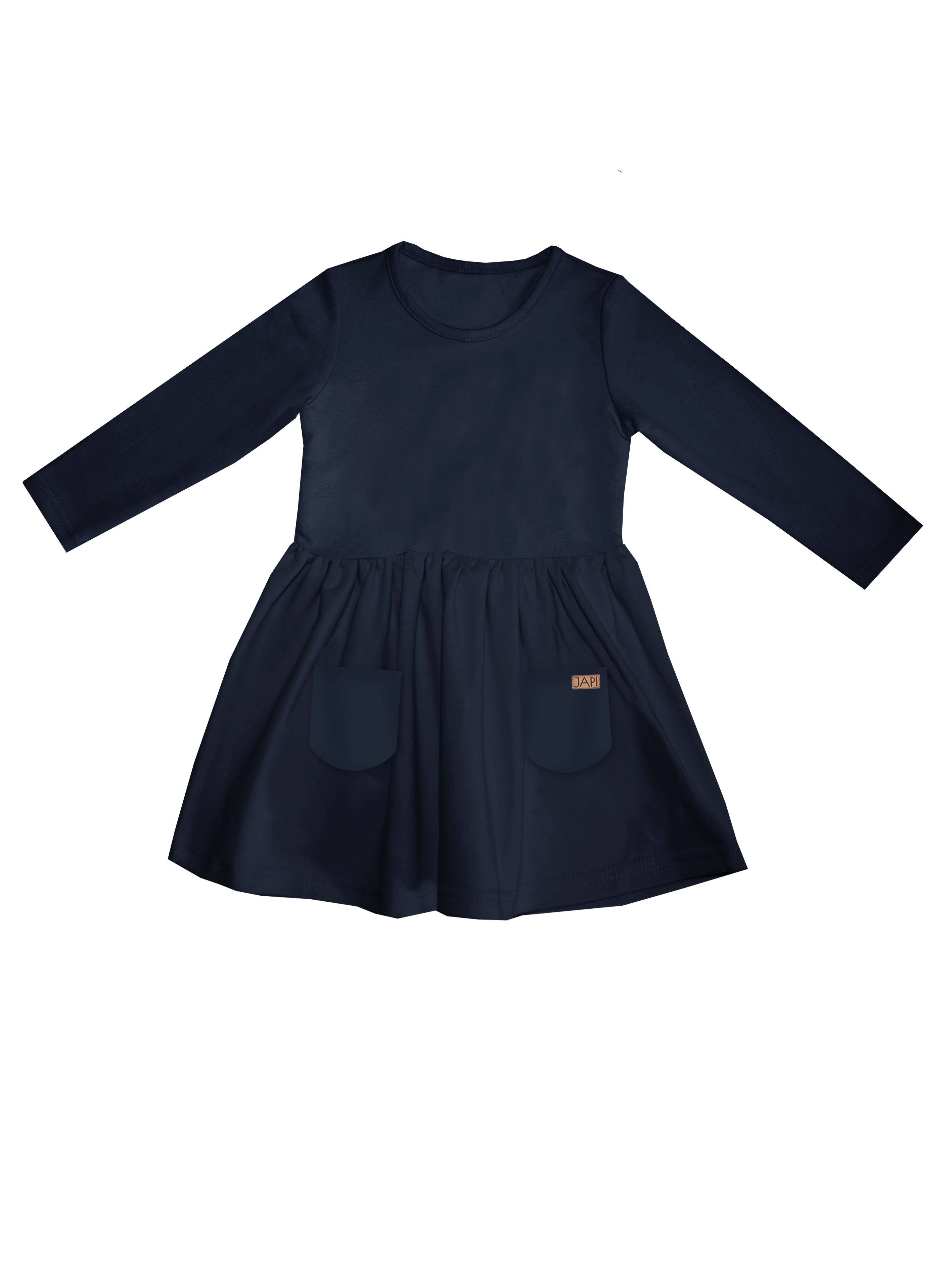 Lányka hosszú ujjú ruha 1SZ GIRLS COLORS