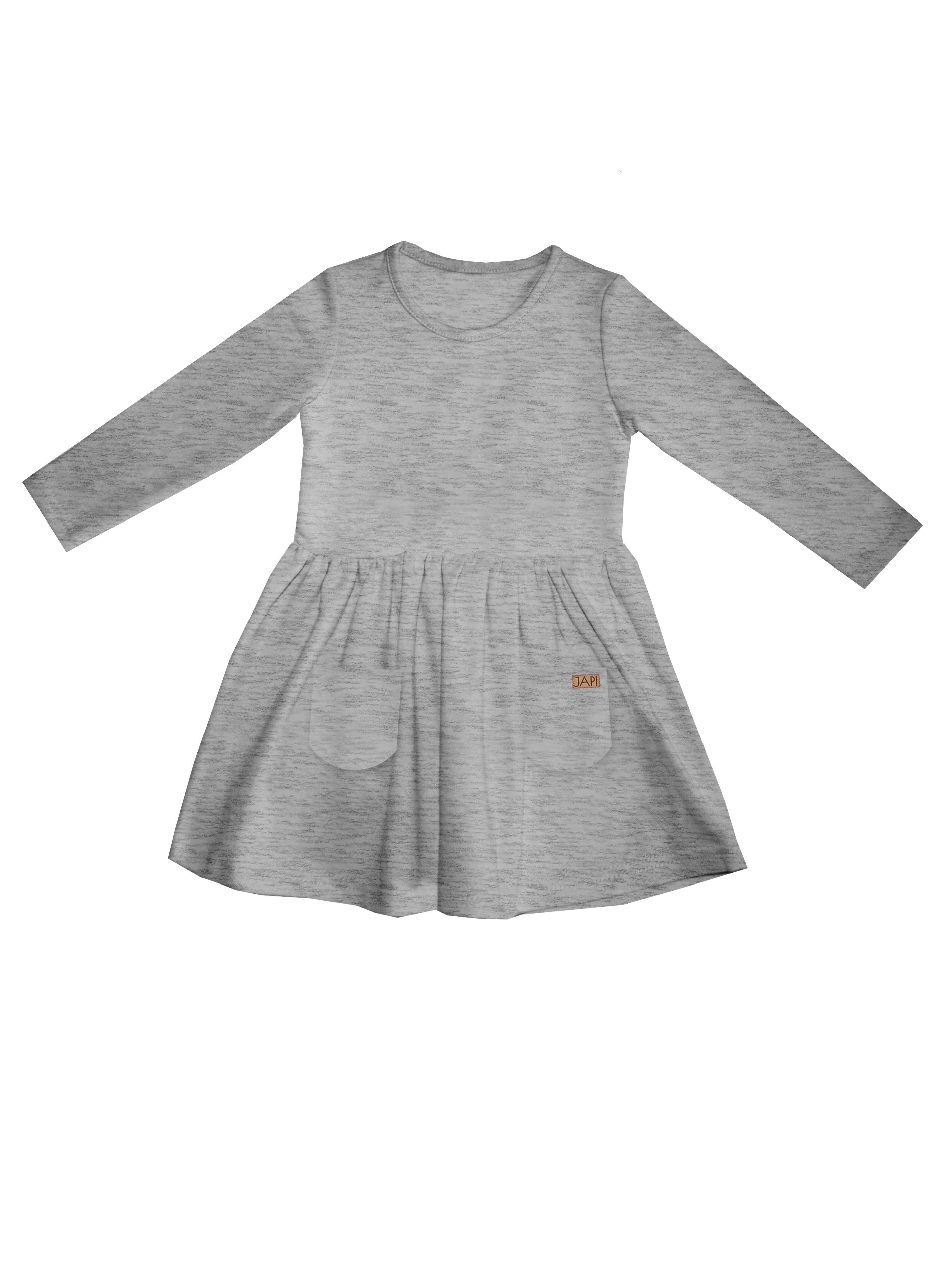 Lányka hosszú ujjú ruha 1SZ GIRLS COLORS