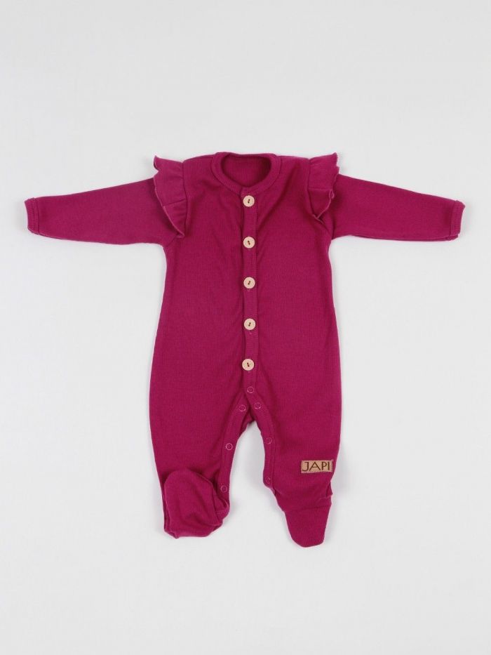 BASIC GIRL fodros kezeslábas