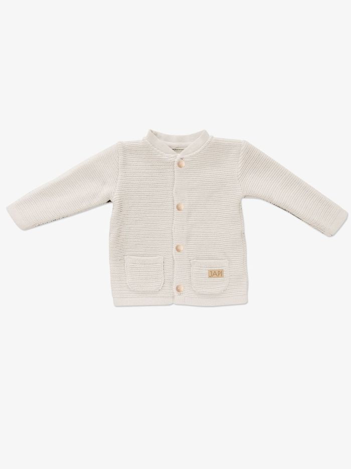 krémový svetrík pre bábätko