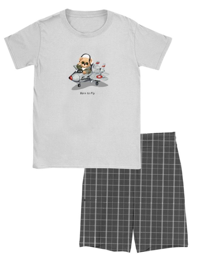 Férfi pizsama BORN TO FLY