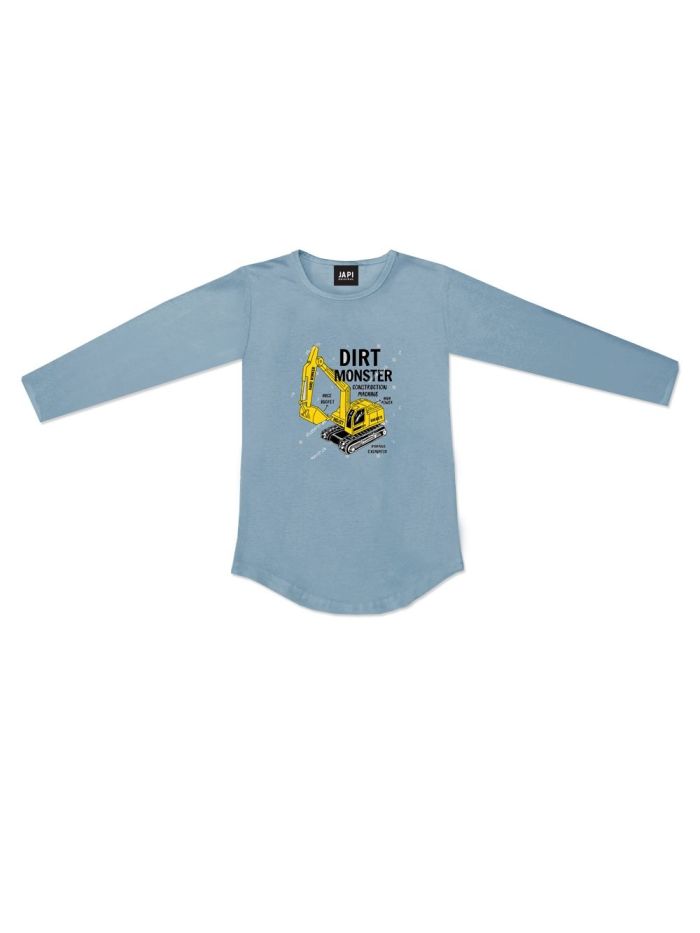 Fiú hosszú ujjú MONSTER póló