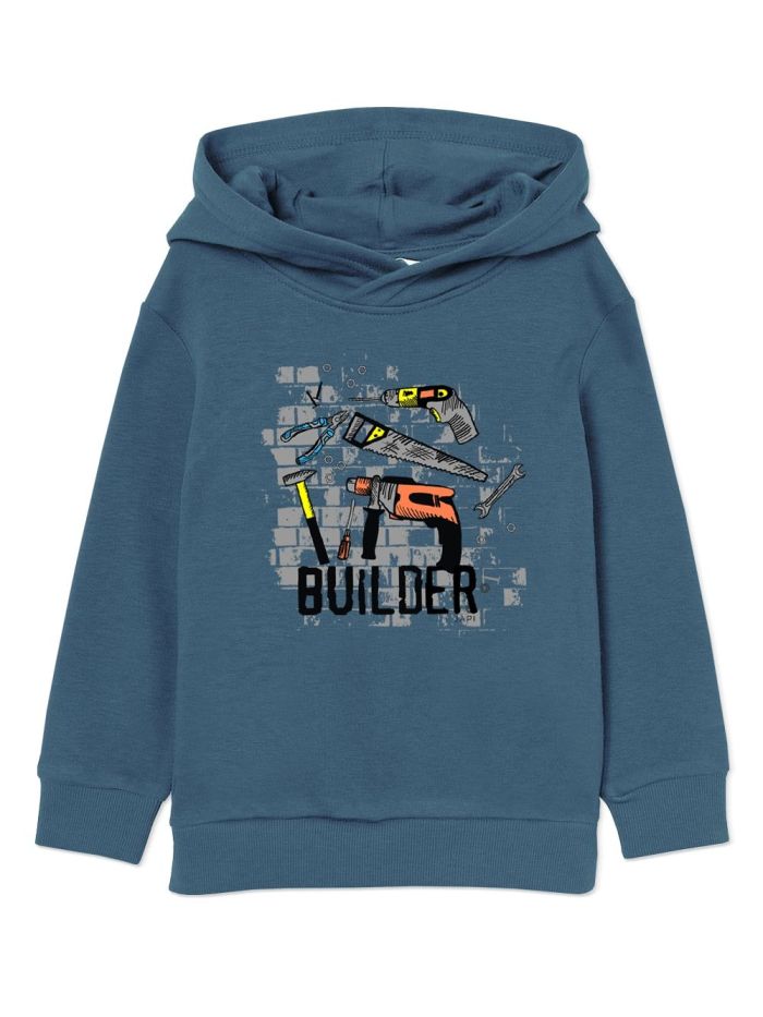 Fiú pulóver BUILDER