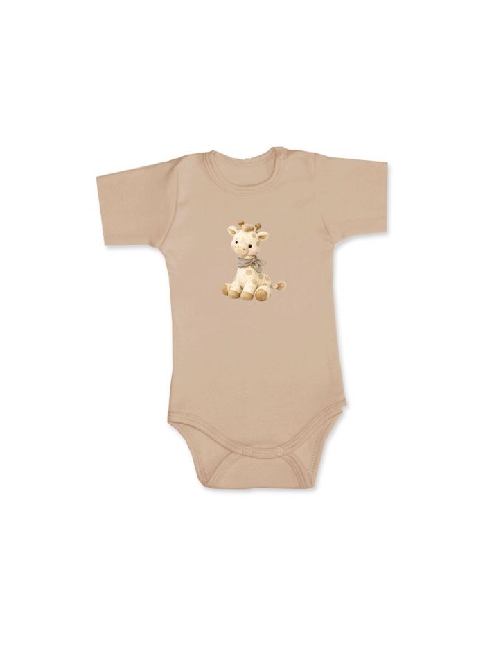 Gyerek rövid ujjú bodyk GIRAFFE