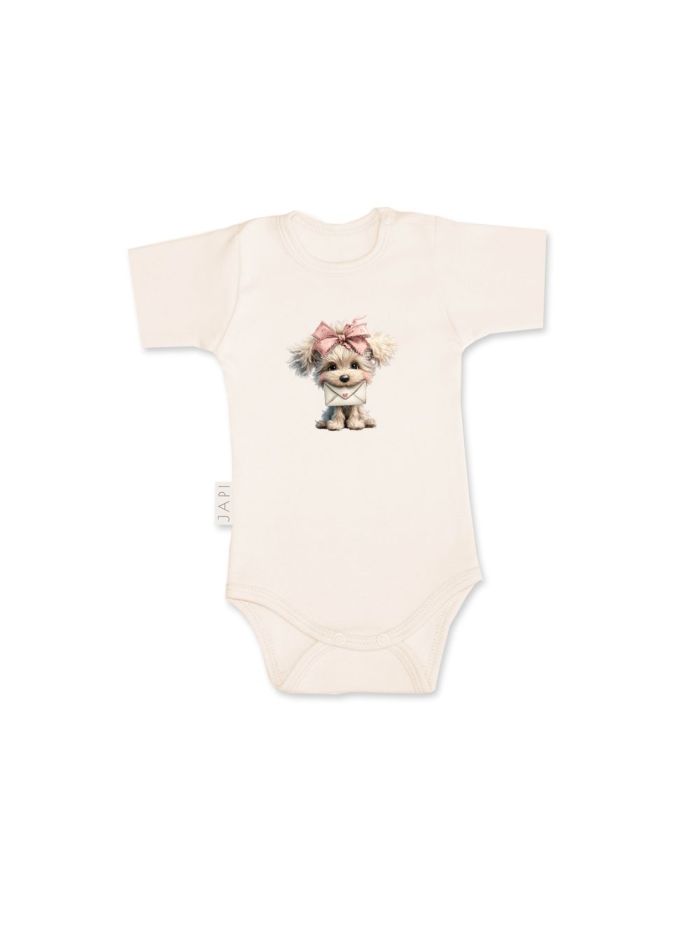 Gyerek rövid ujjú bodyk LITTLE PUPPY