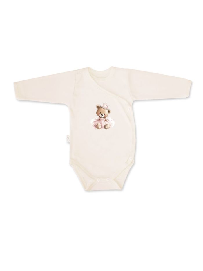 Gyermek hosszú ujjú, átköthető bodyk TEDDY PRINCESS
