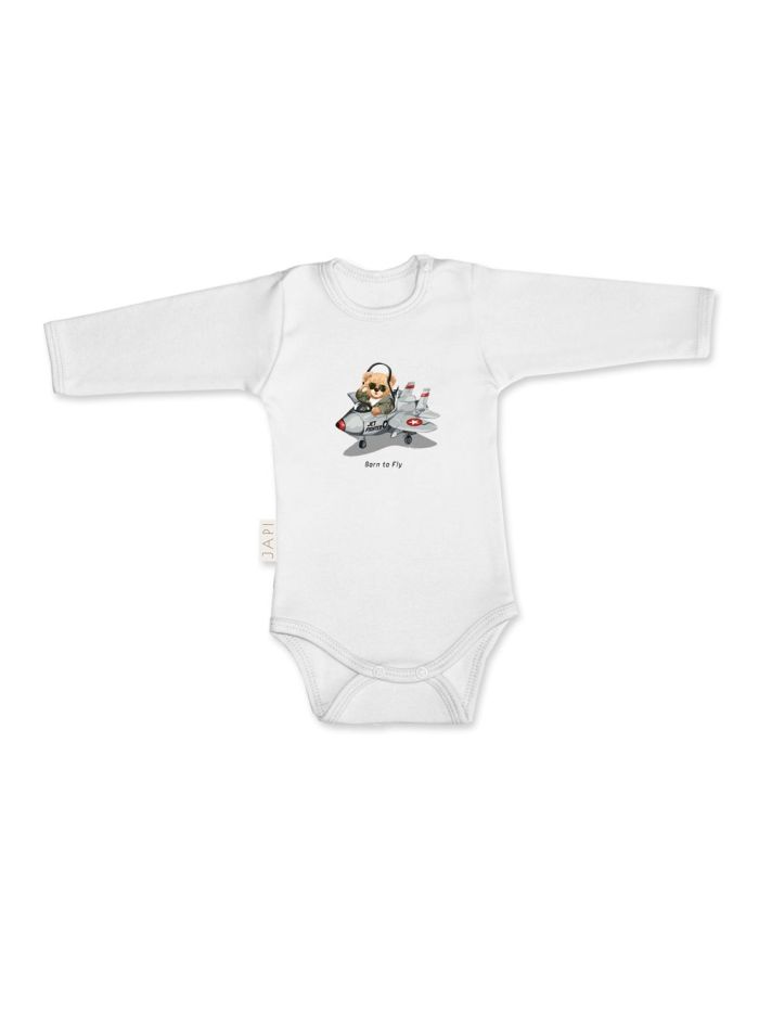 Gyermek hosszú ujjú bodyk BORN TO FLY
