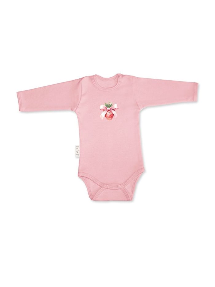 Gyermek hosszú ujjú bodyk SWEET STRAWBERRY