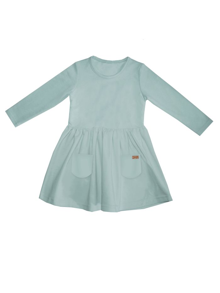 Lányka hosszú ujjú ruha 1SZ GIRLS COLORS