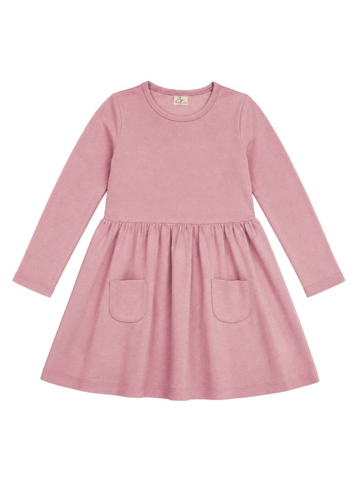Lányka hosszú ujjú ruha 1SZ GIRLS COLORS