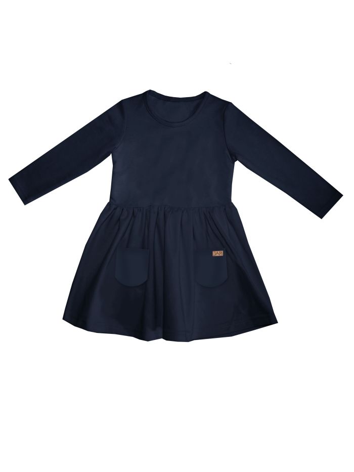 Lányka hosszú ujjú ruha 1SZ GIRLS COLORS