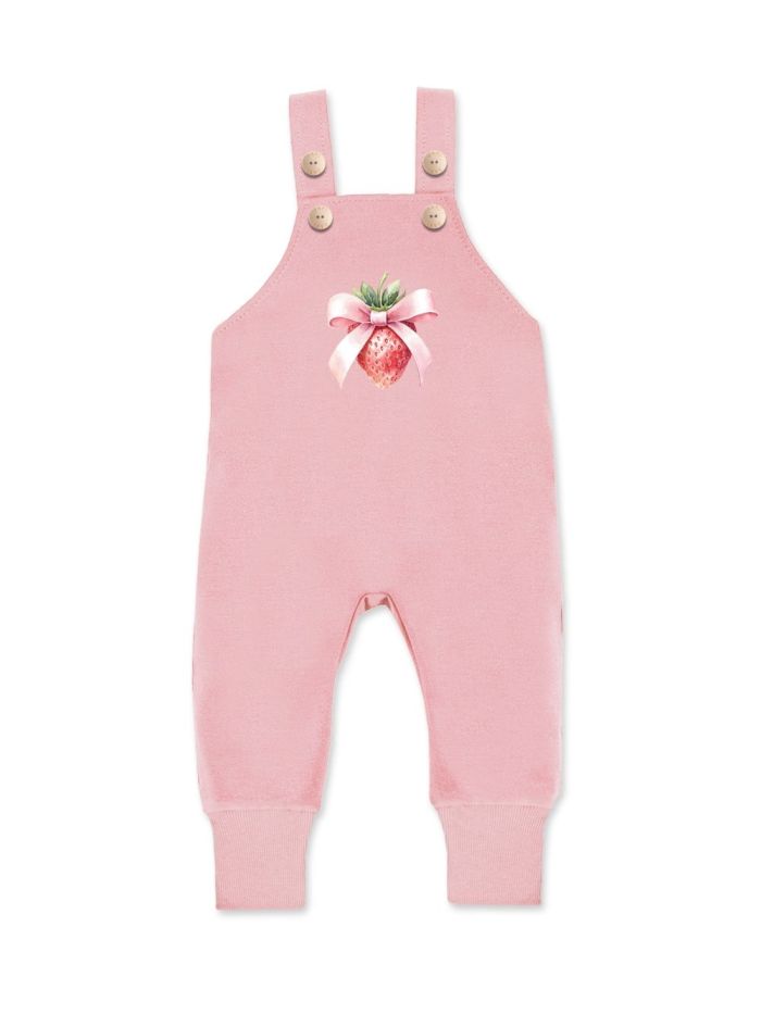 Melegítő nadrág pántokka SWEET STRAWBERRY