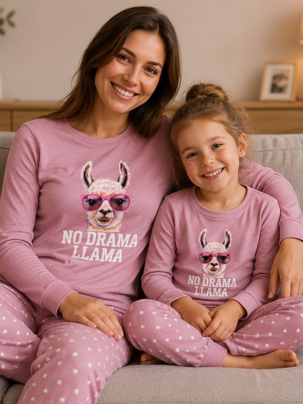 Női pizsama NO DRAMA LLAMA