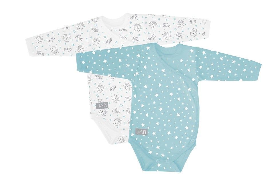 Oldalt kapcsos body OWLS & STARS hosszú ujjú