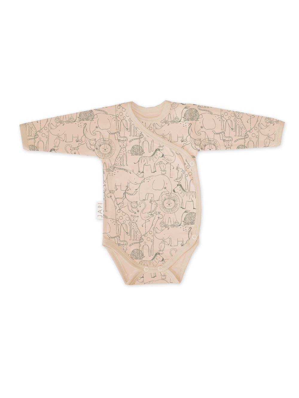 Detské body bavlnené prekladacie