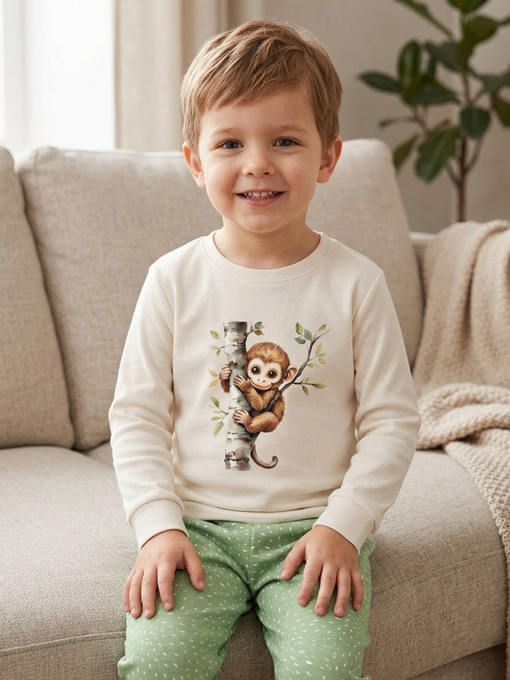 Pizsama CHEEKY MONKEY