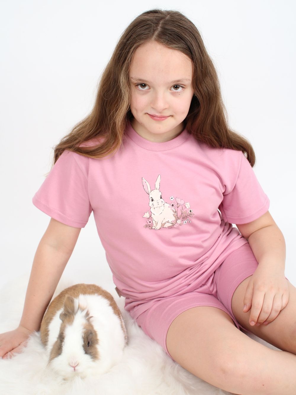 Pizsama SWEET BUNNY  rövid ujjú