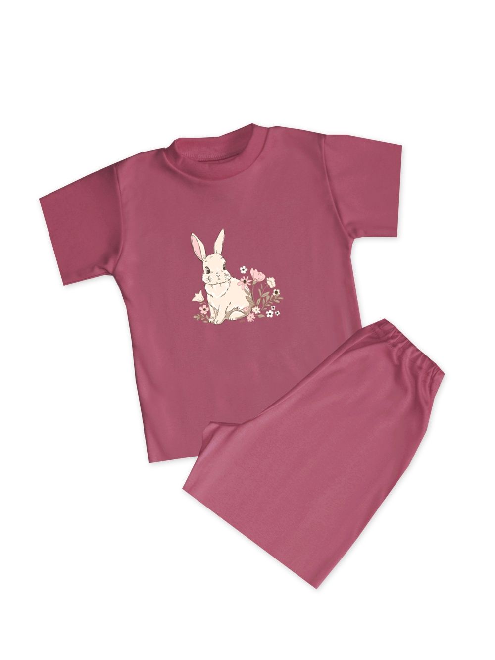 Pizsama SWEET BUNNY  rövid ujjú