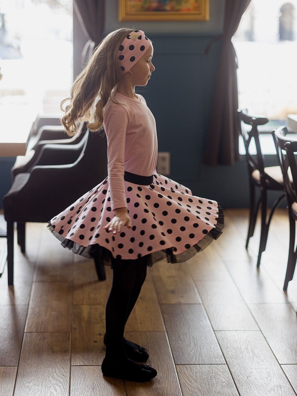 Póló egyszinű CANDY hosszú ujjú