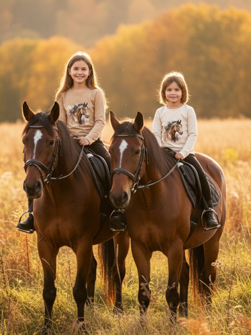 Póló hosszú ujjú HORSE