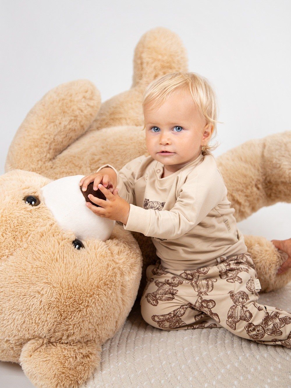 Pulóver 1színű + Nadrág TEDDY BEARS
