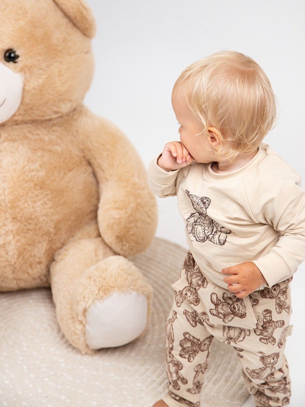 Pulóver 1színű + Nadrág TEDDY BEARS