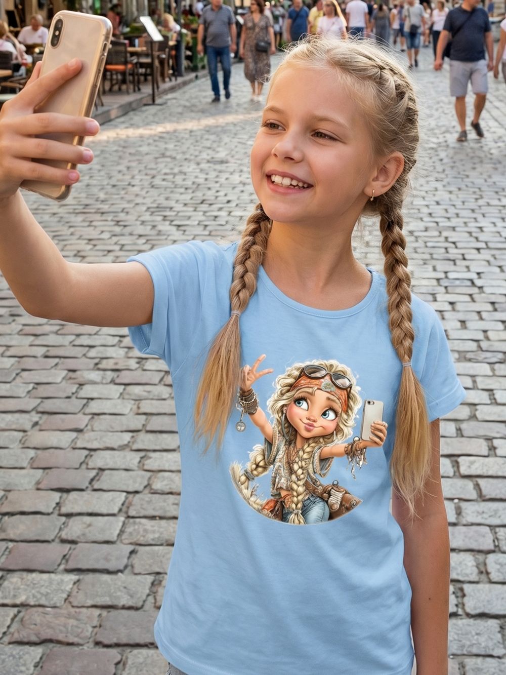 Rövid ujjú póló SPIRIT SELFIE