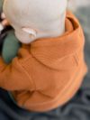 Detský svetrík s kapucňou 