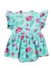 Body ruha FLORAL Rövid ujjú