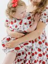 Body ruha STRAWBERRIES Rövid ujjú