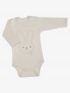 Egyszínű body Rabbit hosszú ujjú