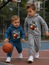 Fiú pulóver BASKETBALL TIME